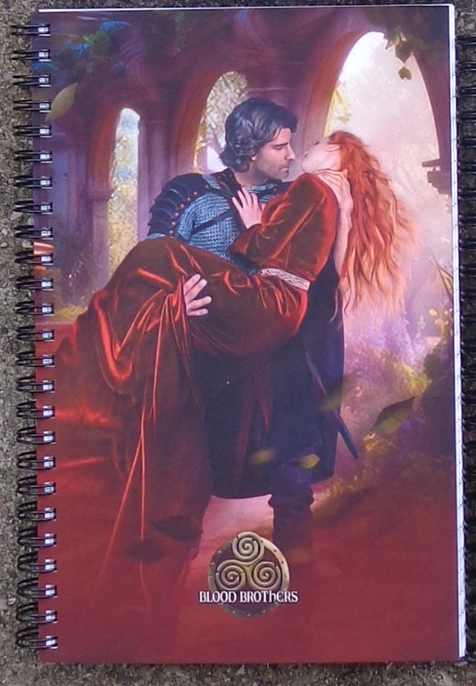 The Dragon & the Damsel Spiral Notebook